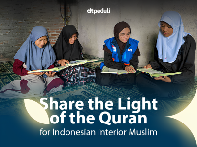 Share the Light of the Quran for Indonesian interior Muslim