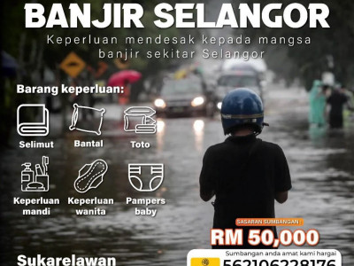 ABIM Selangor: Bantuan Kecemasan Banjir Selangor
